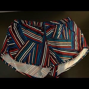 Multi color athletic shorts